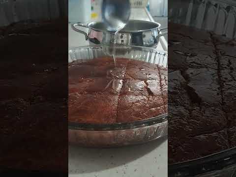 haşhaşlı revani tatlısı