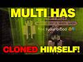 Multi CREATED A CLONE Of HIMSLEF! QSMP 2