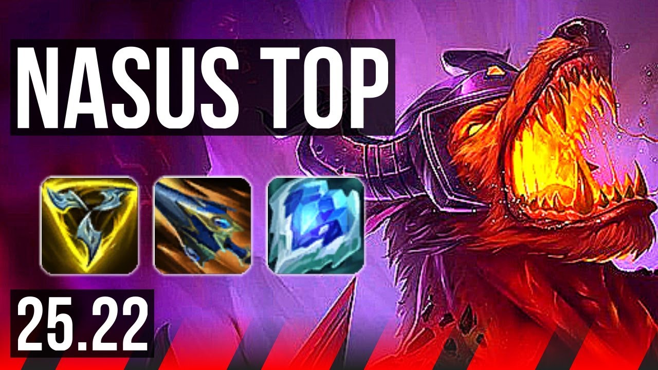 NASUS vs URGOT (TOP) | Comeback, 2800+ games, 7/3/12 | NA Master | 25.22