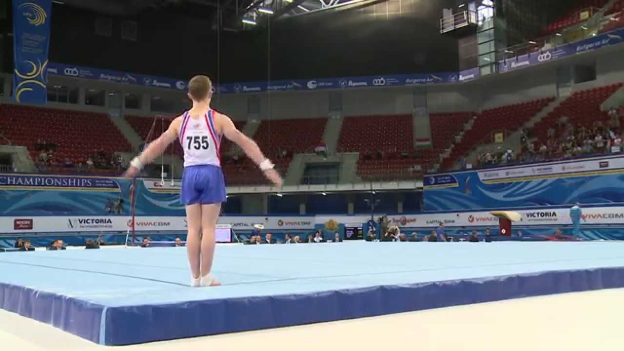 Nile Wilson - floor - All Around - 2014 Junior Euros