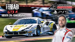Starting from P12 at SPA-FRANCORCHAMPS with the FERRARI 488 GT3 🐎 Chaos! | ASSETTO CORSA COMPETIZ... screenshot 5
