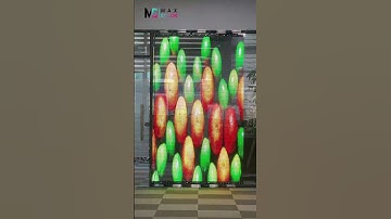 30 seconds to Know How to install Transparent Holographic LED Screen！so easy!#leddisplaysupplier#led