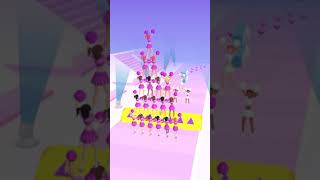 Cheerleader Run 3D Gameplay 👯‍♀️ #shorts screenshot 3
