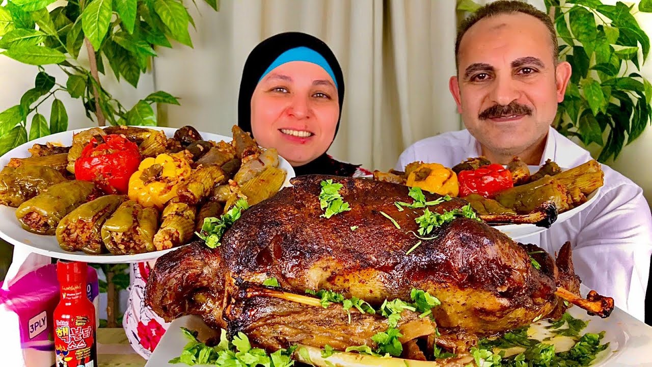 تحدى الدولمه العراقيه مع وزه ٣.٥ كيلو /والعقاب سماح يا ماما صباح