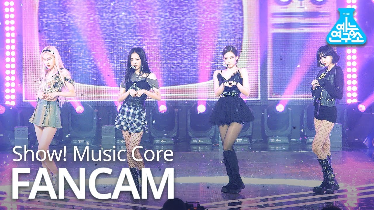 [예능연구소 4K] 블랙핑크 직캠 'Lovesick Girls' (BLACKPINK FanCam) @Show!MusicCore 201017