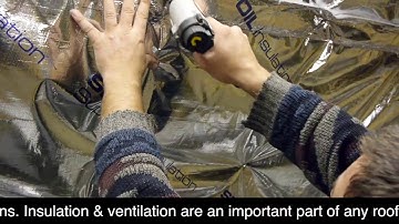 SuperFOIL   HOW TO RETROFIT Multi Layer Foil Roof Instulation