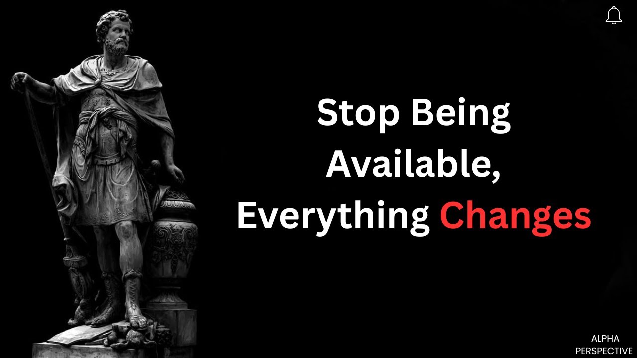 When You Stop Being Available | Everything Changes - YouTube