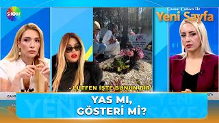 Nihal Candan'ın mezarında ilginç anlar!