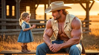 “You need a wife, and I need a dad…” whispered the little girl to the giant cowboy"