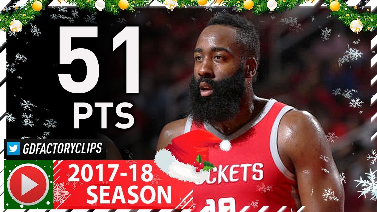 James Harden Full Highlights vs Lakers (2017.12.20) - 51 Pts, 9 Assists