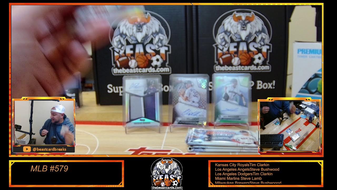 BEAST SPORTS CARD BREAKS MLB 579