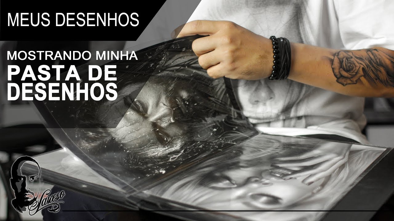 Mostrando minha pasta de desenhos - Charles Laveso