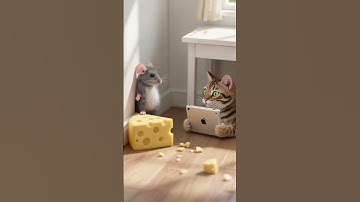 Shocking! 😱🐱 Tutu the Cat Traps a Mouse with an iPad!? まさかの罠！iPadでネズミ捕獲!? #shorts #cattrap #ipad