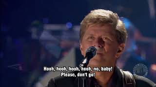 Peter Cetera - If You Leave Me Now LIVE FULL HD (with lyrics) 2003