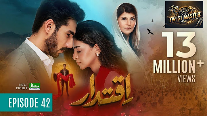 Iqtidar Episode 42 (Subtitles) 7th February 2025 | Anmol Baloch - Ali Raza