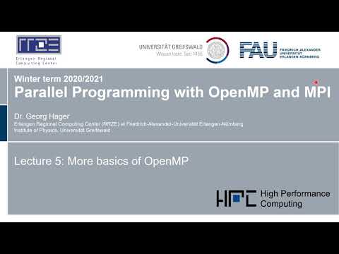 Parallel Programming 2020: