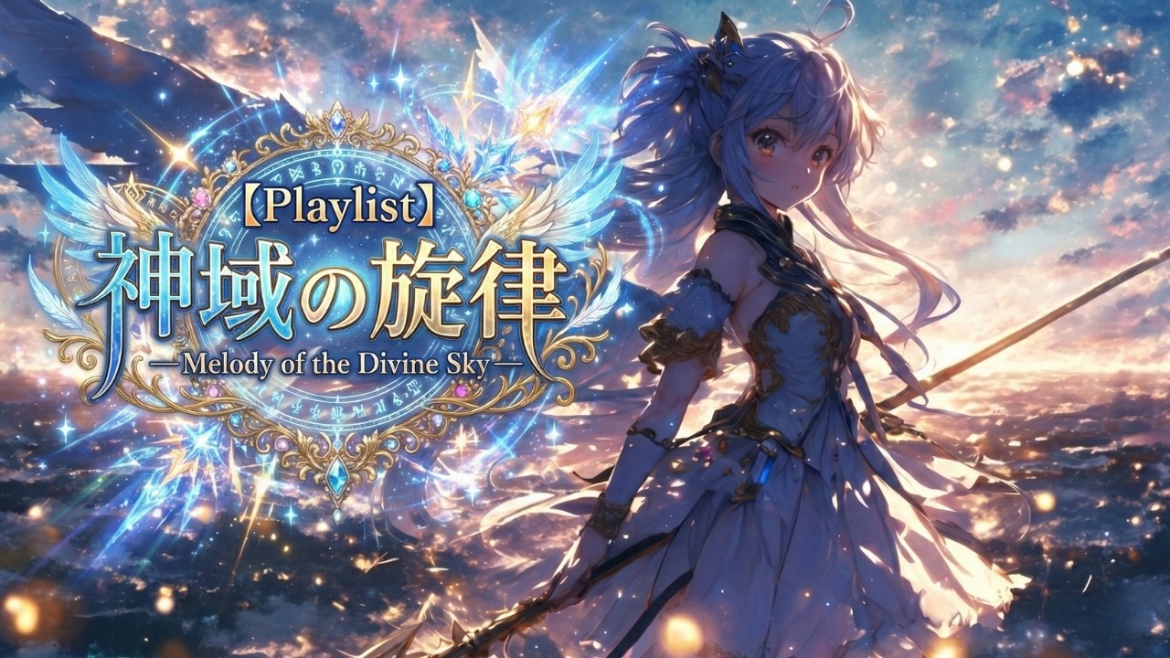 【Playlist】神域の旋律 —Melody of the Divine Sky—｜Anime OP × Fast Paced × Power Metal｜