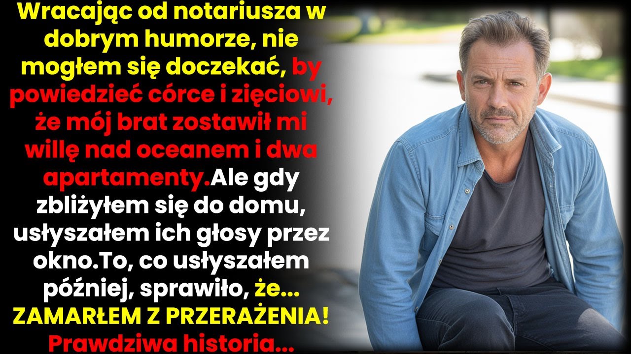 Chciałem powiedzieć o willi, ale usłyszałem, że ona...