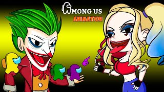 어몽어스 VS 좀비 애니메이션 ( Joker vs Harley Quinn ) - AMONG US FUNNY ANIMATION