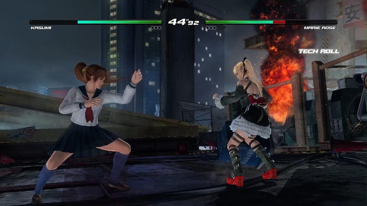 DEAD OR ALIVE 5 Last Round -KASUMI VS MARIE ROSE- - YouTube