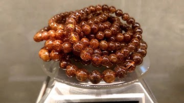 Núi vòng thạch anh tóc đỏ trong vắt cực nhiều tóc size xinh xinh