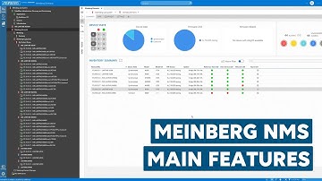 Main features of the Meinberg Network Management System (mbgNMS)