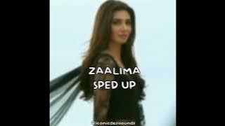 zaalima sped up - raees