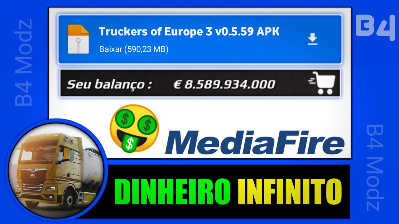 Truckers of Europe 3 APK Mod (Dinheiro Infinito) v0.5.59 Atualizado ...