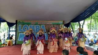 Porseni tari cindai dari TK IBNU SINA BEKASI juara 3