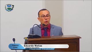 Vereador Eduardo Matias