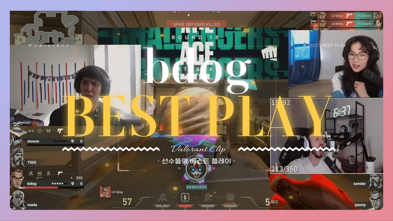 bdog l 핵이다!!! PC 확인좀요!!!!!! (ft.sinatraa,tarik,Kyedae) l Valorant Best