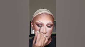 Drag Queen makeup transformation