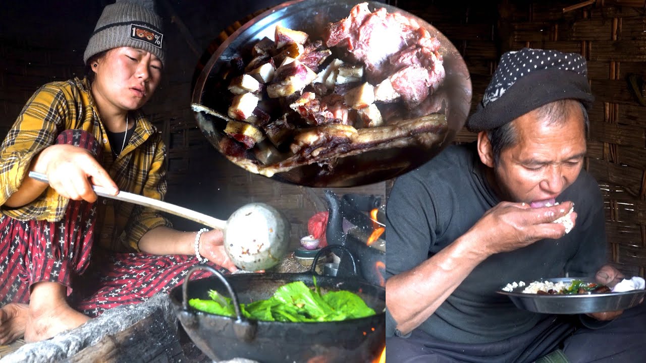 Laxmi is cooking lunch for jungle Uncle || Family in the jungle ||