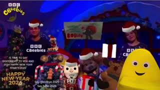 Cbeebies House Continuity Bedtime Christmas Happy New Year Tuesday 31Th December 20192025