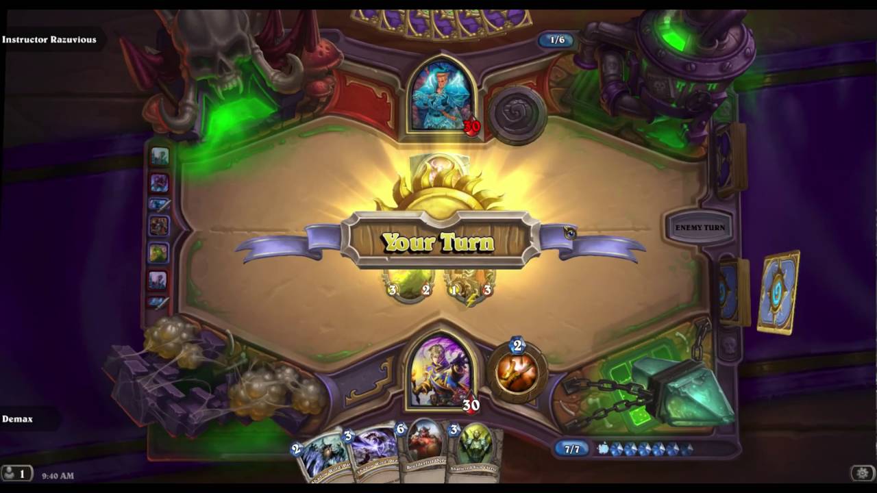 HEARTHSTONE NAXXRAMAS INSTRUCTOR RAZUVIOUS NORMAL - MILITARY QUARTER ...
