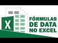 Fórmulas de Data - Como fazer conta com data usando as funções de data no Excel