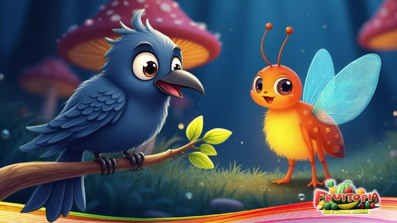 കാക്ക  - Malayalam Fun Stories & Rhymes | Fruitopia Malayalam Kids TV