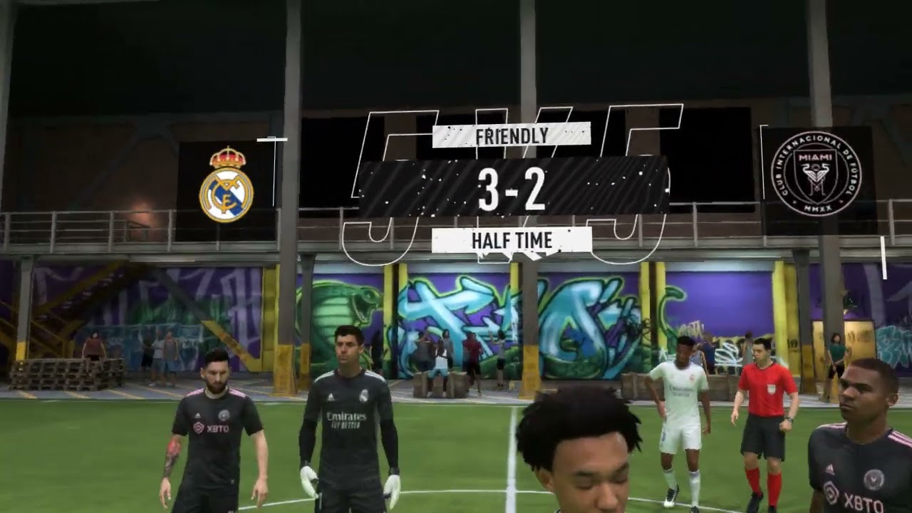 Fifa 22 Real Madrid vs Inter Miami 5v5 volta football gameplay