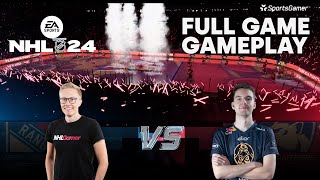 NHL 24: Full Game 4K Gameplay - Eki (FLA) vs Kenu (NYR) | Game: 1 screenshot 1