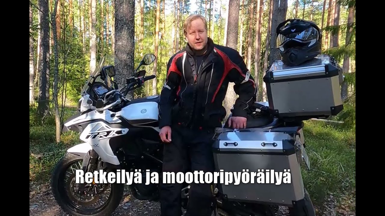 Retkeilyä ja moottoripyöräilyä Suomen suvessa - toukokuu 2024