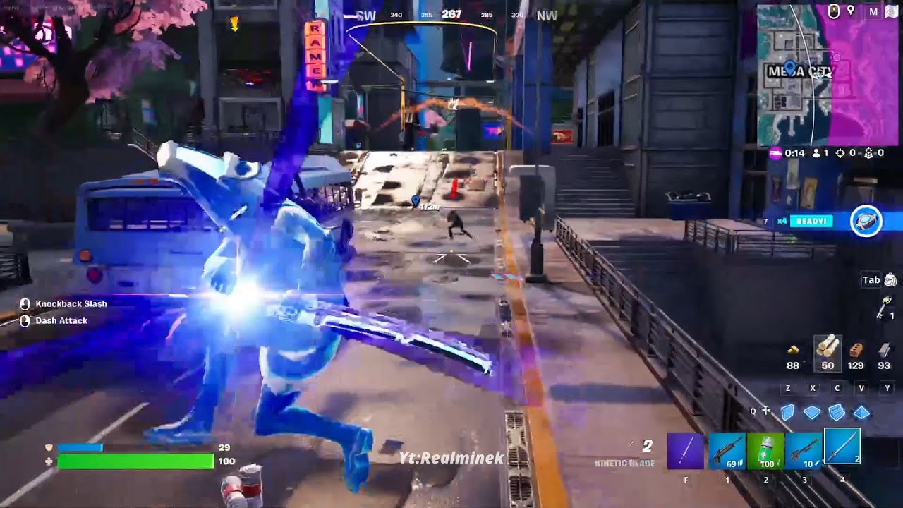 Highcard BOSS VS Kinetic Blade Fortnite