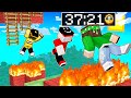 PORTO I MIEI AMICI nel PARKOUR della MORTE DI MINECRAFT