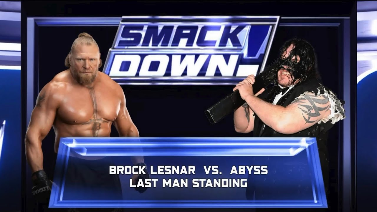 BROCK LESNAR VS ABYSS LAST MAN STANDING MATCH FULL HD 4K!!! WWE 2K25 FULL 4K VIDEOS— #wwe #viral 