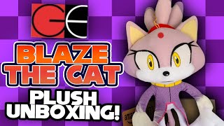 Ge Blaze The Cat Plush Unboxing