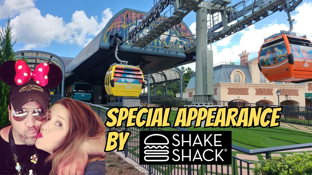 Resort Hopping Skyliner Tour Before Trying Shake Shack for the First Time