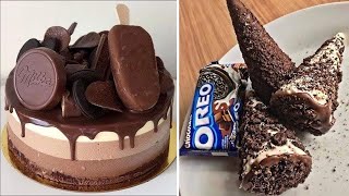 Homemade Chocolate Ice Cream | Best Chocolate Cake Decorating Ideas | So Yummy Cake