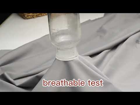 nylon spandex fabric breathable and wicking test