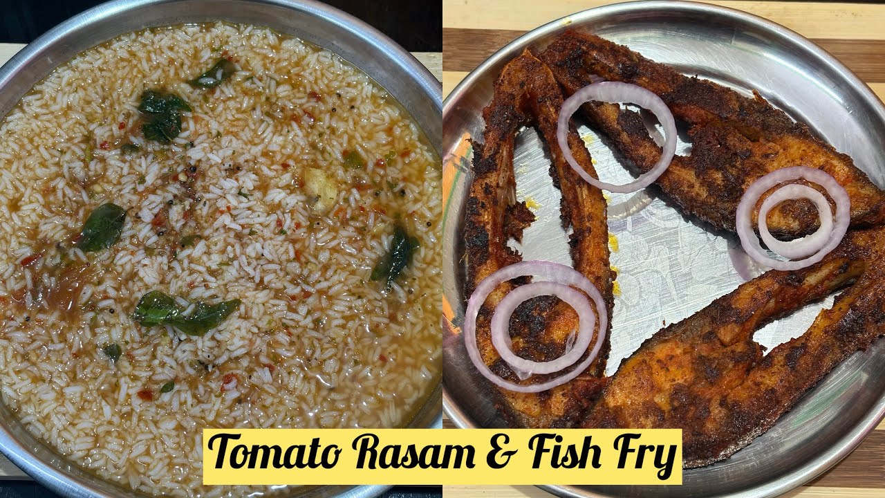 Tomato Rasam & Fish Fry Combo, Just try onec 😋| ಟೊಮ್ಯಾಟೊ ರಸಂ ಮತ್ತು ಫಿಶ್ ಫ್ರೈ ಕಾಂಬೋ | Step by Step 