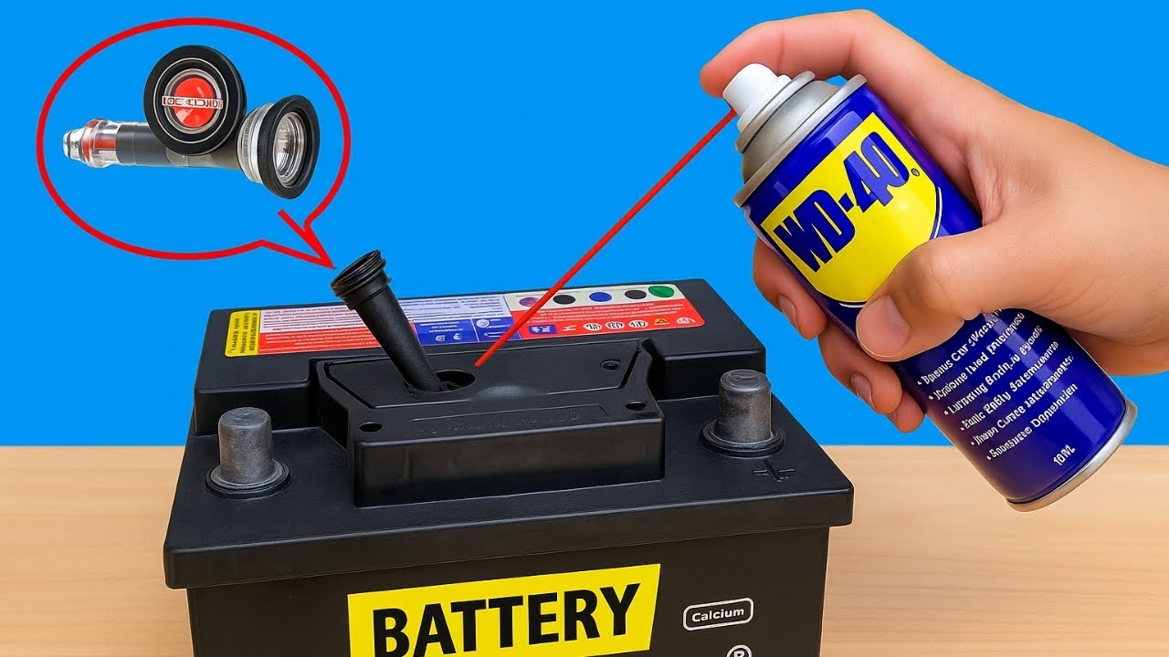 UNBELIEVABLE! Old Battery Like New in 1 Minute! Quick Way to Restore ...