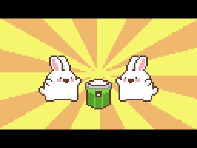 謹賀新年】餅つき機でテンションマックスうさぎ - YouTube